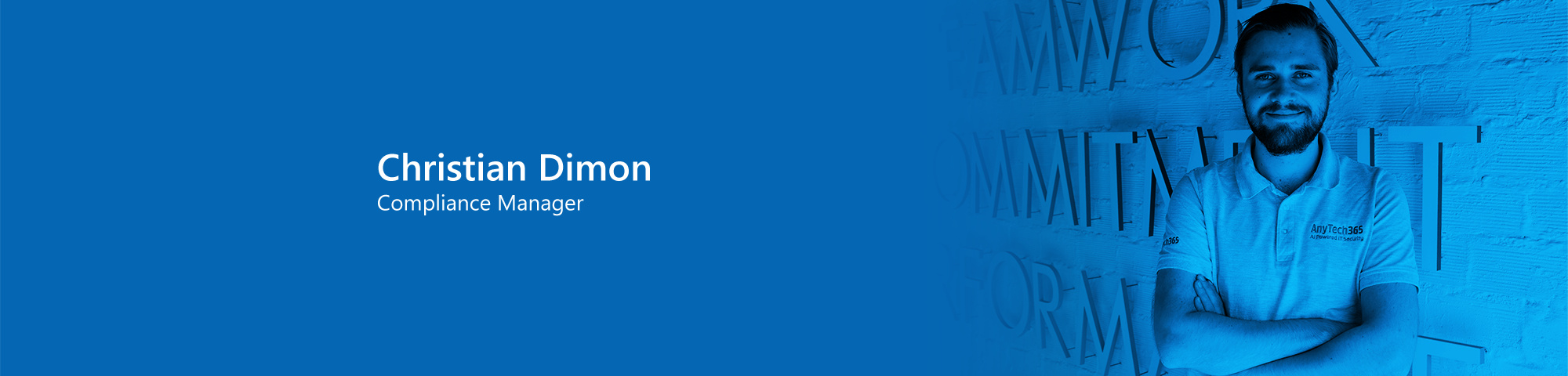 Interview: Compliance Manager Christian Dimon